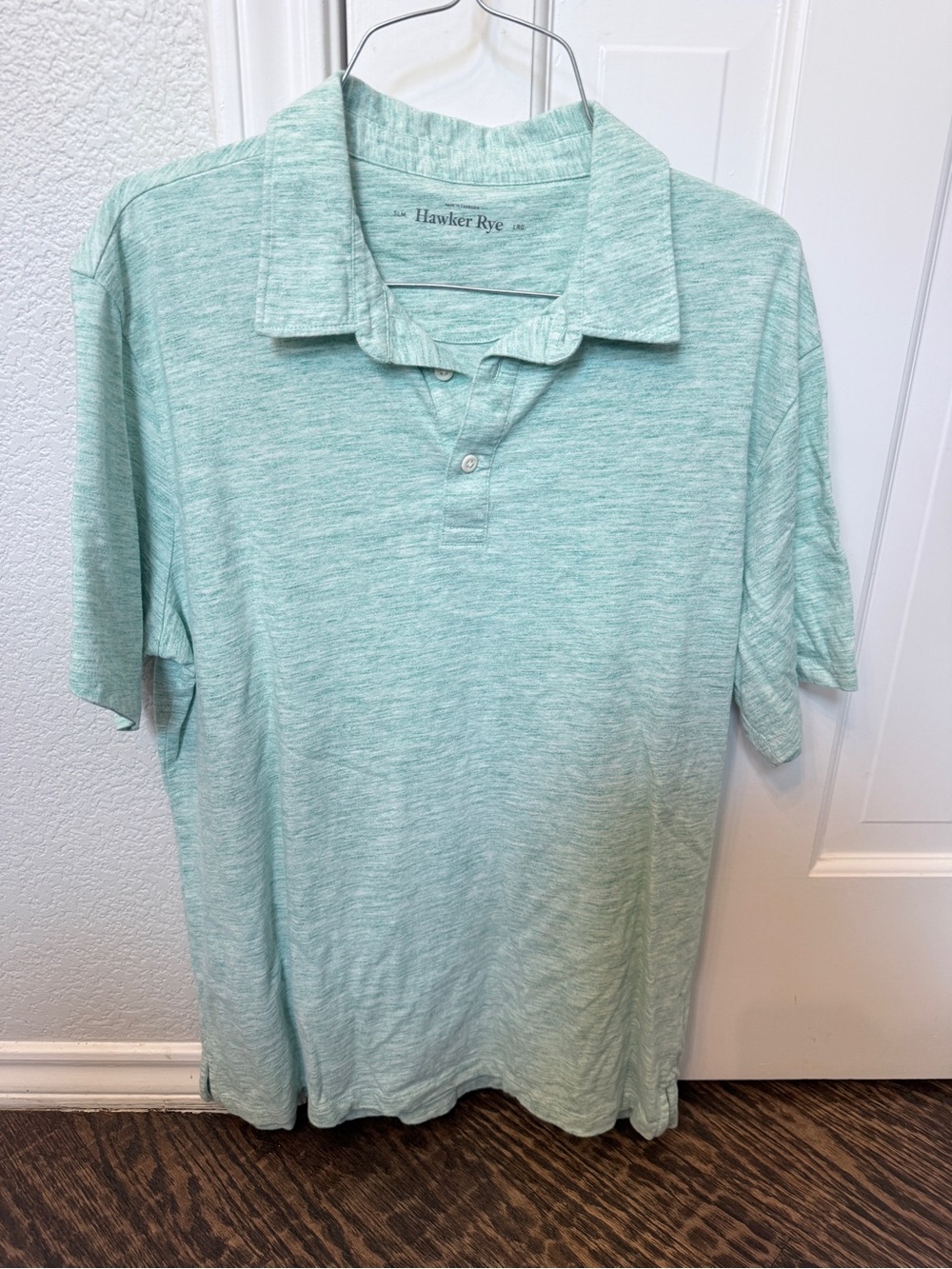 Hawker Rye Men’s Mint Green Polo Shirt